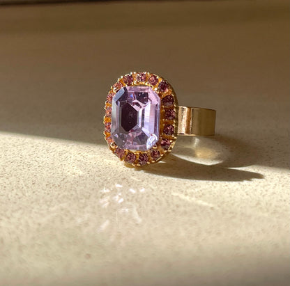 Violet Stone Ring