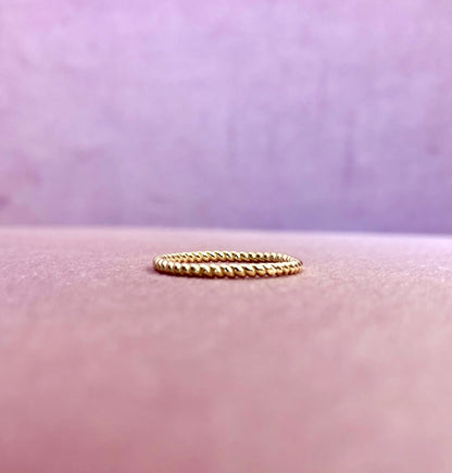 Gold Rope Ring - Fergadot
